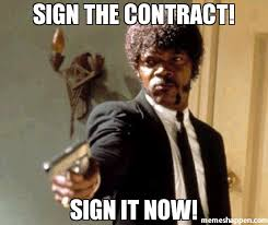 Firma el contrato